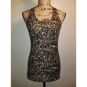 Heart hips cheetah tank